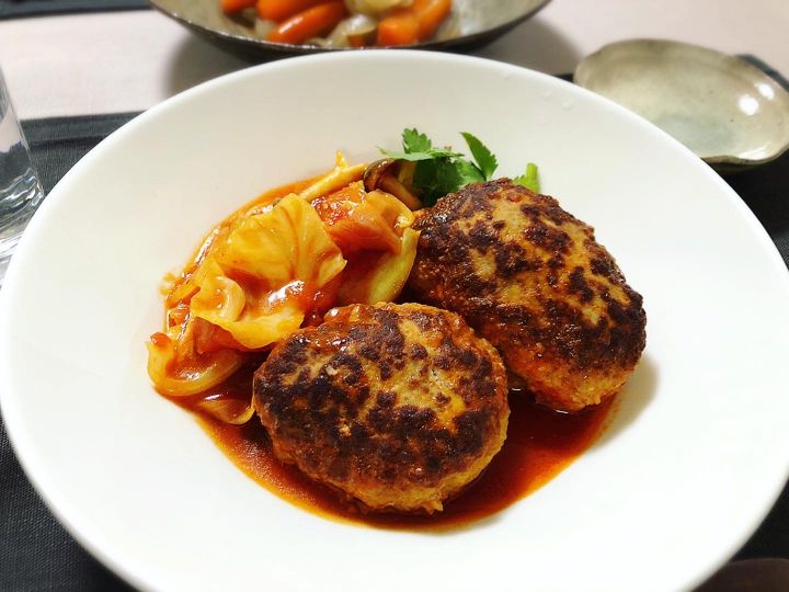 Kaldi 時短でおいしい 煮込みハンバーグの素を使ってみました すずなのおうちごはん日記