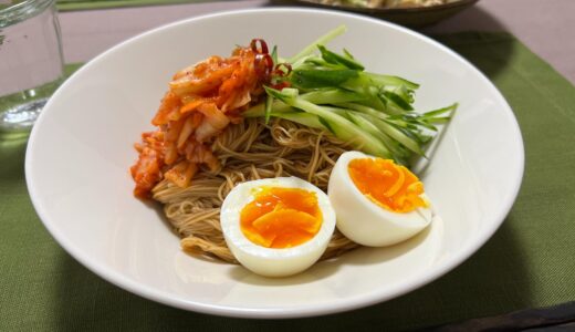 【バズレシピ】リュウジさんの至高のピビン麺（そうめん）を作ってみました